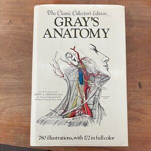 Gray's Anatomy vintage hardcover Book - 1972 edition with illustrations